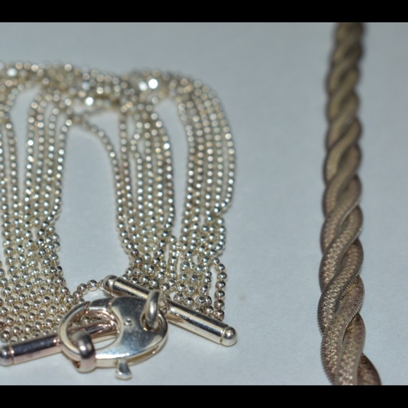 Silver necklace silver bracelet - Picture 4 of 8